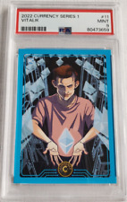 2022 Cardsmiths Currency Ser 1 Vitalik Buterin RC Card PSA 9 Mint #11 Ethereum picture