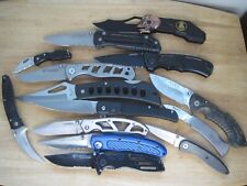 VTG Junk Drawer Lot KNIVES BUCK GERBER Smith & Wesson   E32 picture