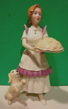 LENOX FIREPLACE COLLECTION -- MOM HOLDING COOKIES -- Sculpture -- -- NEW in BOX picture