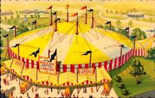 VINTAGE POSTCARD-JOHN RINGLING CONTINENTIAL CIRCUS, NY WORLD'S FAIR,1964-65 BK54 picture
