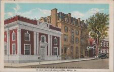 c1920s Postcard Ye Old Charter House Hotel, Media, Pennsylvania PA 5276.4 picture