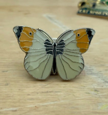 RSPB Pin Badge Orange Tip Butterfly Memorabilia Collectables picture
