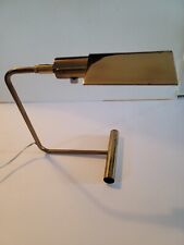 VINTAGE OMI KOCH AND LOWY STYLE BRASS ARTICULATING DESK LAMP - MCM picture