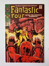 FANTASTIC FOUR #81 Dec 1968 Marvel Wizard App Crystal Joins Team Lee Kirby KEY picture
