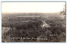 Walhalla North Dakota ND Postcard Landscape Scene c1910 RPPC Photo Antique picture