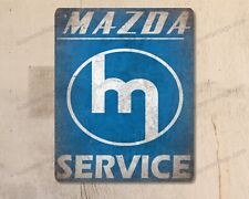 Mazda Service Metal Tin Sign Vintage Man Cave Garage Retro picture