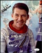 WALLY SCHIRRA (1923-2007) signed 8x10 photo | NASA Astronaut autograph JSA cert picture