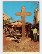 Postcard Historical Cross Olivera Street Los Angeles California USA picture