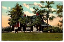 Antique Old Avery Homestead, Built by James Avery 1656, Groton, CT Postcard picture