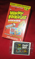 2004 WACKY PACKAGES ANS1 TARGET BONUS BOX @@ COACH MOTEL @@ (11 PKS/ 6 PER PACK) picture