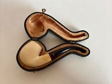 Vintage Tobacco Pipe & Case - Smoking Pipes picture