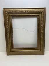 Antique Picture Frame gold wood vintage ornate gesso FITS 16 x 20 LARGE layered picture