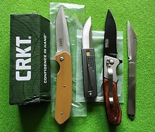 Lot of 4 Random Collectible EDC Knives  name brand+surprise -  FROM WA picture