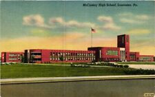 Vintage Postcard- H1390. MCCASKEY HIGH SCHOOL, LANCASTER PA. UnPost 1930 picture