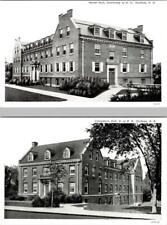 2~B&W Postcards NH, Durham UNIVERSITY OF NEW HAMPSHIRE Hetzel & Congreave Halls picture