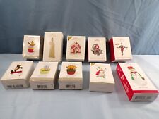 Lot of 10 New in Box, Old Store Stock Hallmark Keepsake Ornaments - Lot #19 picture