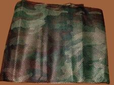 NEW MILITARY ISSUE WOODLAND CAMOUFLAGE MESH NETTING 5ft X 8ft picture