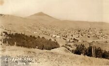 1937 Cripple Creek From Gold Hill Colorado CO Posted RPPC Photo Postcard picture