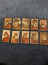 Lot Of 10 Early 1900s Santa Claus Postcards  Some Are Posted And Stamped picture