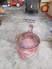 Antique RARE Peerless Saftey Devices Gasoline Can PAT 1914 picture