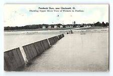 Fernbank Dam Near Cincinnati Ohio Vintage Postcard picture