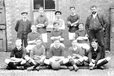 jbb-93 Sileby Excelsior Football Club, Sileby nr Mountsorrel 1912-13. Photo picture