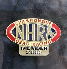 NHRA Championship Drag Racing Member 2005 Collectors Metal Lapel Pin picture