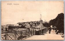 MALTA 1920 Postcard Barracca Gardens Harbour City picture
