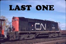 CANADAIN NATIONAL RAILROAD CNR TRURO, NS RS18 3695 KODACHROME ORIGINAL SLIDE picture
