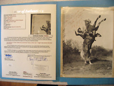 Vtg Roy Rogers Autographed B&W Photo with Personal Message JSA Authenticated picture