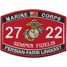USMC 2722 Persian-Farsi Linguist Patch picture