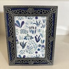 Vintage Weston Gallery  Metal Picture Frame Victorian Filigree 5x7 picture