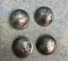 Vintage Indian Buffalo Buttons (4) picture