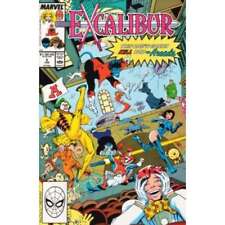 Excalibur (1988 series) #5 in Near Mint minus condition. Marvel comics [q^ picture
