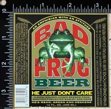 Bad Frog Beer Label - MICHIGAN picture