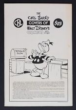 Carl Barks Covers of Walt Disney's Comics and Stories Portfolio #1 VF 8.0 1983 picture