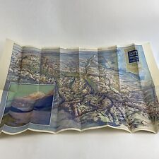 Vintage Brochure Jasper Park Lodge Canadian National Railway Map History picture