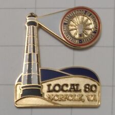 IBEW Local 80 Norfolk, VA.  Lapel pin -  picture