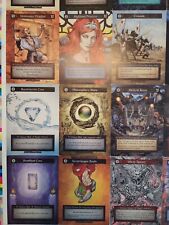 Sorcery TCG Contested Realm Alpha Kickstarter Uncut Sheet - 11 Sheets  picture