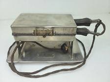 Vintage Universal Landers Frary and Clark Waffle Iron E930 w/ Cords collectable picture