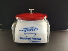 Tom's Toasted Peanut General Store Counter Jar picture