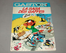 Dupuis 1982 Gaston La Saga Des Gaffes  French Hardcover Comic Album # 14 picture