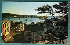 Interesting Aerial View, Boothbay Harbor Postcard picture