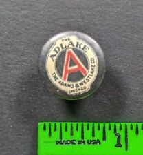 Antique 1890's-1910 Adlake Adams and Westlake Chicago Bicycle Stud Button Pin picture
