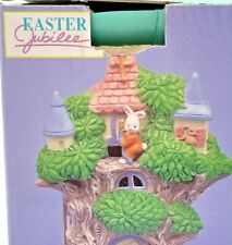 Easter Jubilee Porcelain Bunny House Treehouse picture