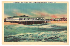 Point Pleasant New Jersey c1940's Jenkinson's Pavilion, beach scene picture
