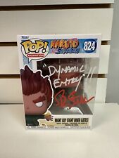 Skip Stellrecht Signed Eight Gates Might Guy Funko Pop #824 Comes with JSA COA picture