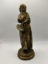 Vintage BORGHESE of Italy Gilt Sculpture 10 1/2