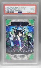 1999 Japanese CARDASS FINAL FANTASY VIII #1 Squall Rinoa Seifer POP1 Bandai RARE picture