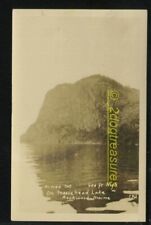 Rppc Kineo Mt Mountain Moosehead Lake Rockwood Me Maine 600 Ft High Somerset Old picture
